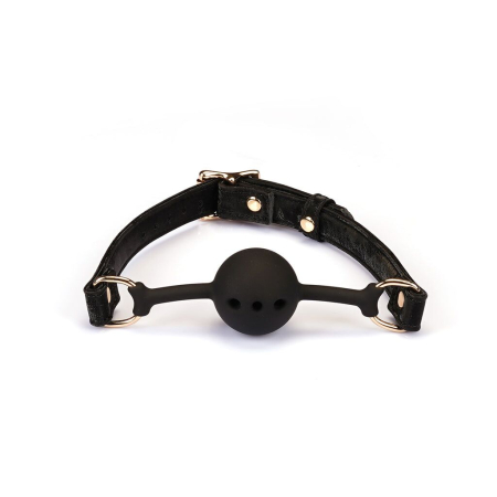 Кляп Liebe Seele Boudoir Amor Ball Gag Black - фото