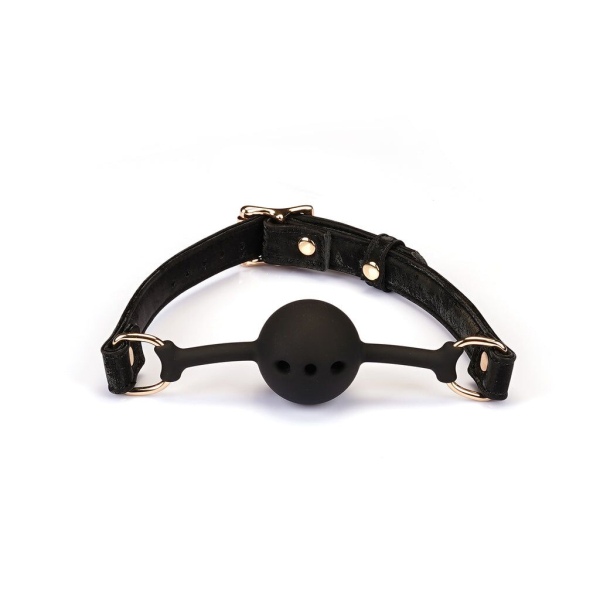 Кляп Liebe Seele Boudoir Amor Ball Gag Black - фото