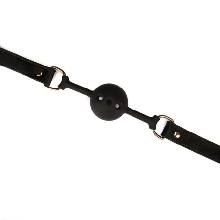Кляп Liebe Seele Boudoir Amor Ball Gag Black - фото №4
