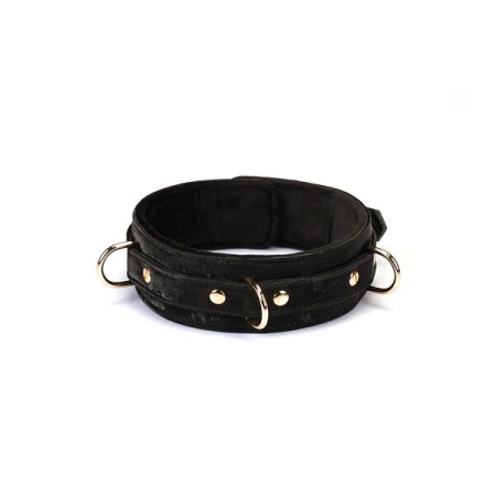 Нашийник з повідцем Liebe Seele Boudoir Amor Collar with Leash Black - фото №3