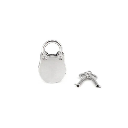 Замочок Liebe Seele Frog Shape Padlock Silver (2 шт) 