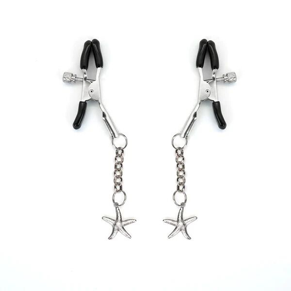 Затискачі для сосків Liebe Seele Starfish Nipple Clamps Silver - фото