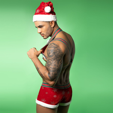 Новорічний чоловічий еротичний костюм JSY 9133 One Size - фото №2