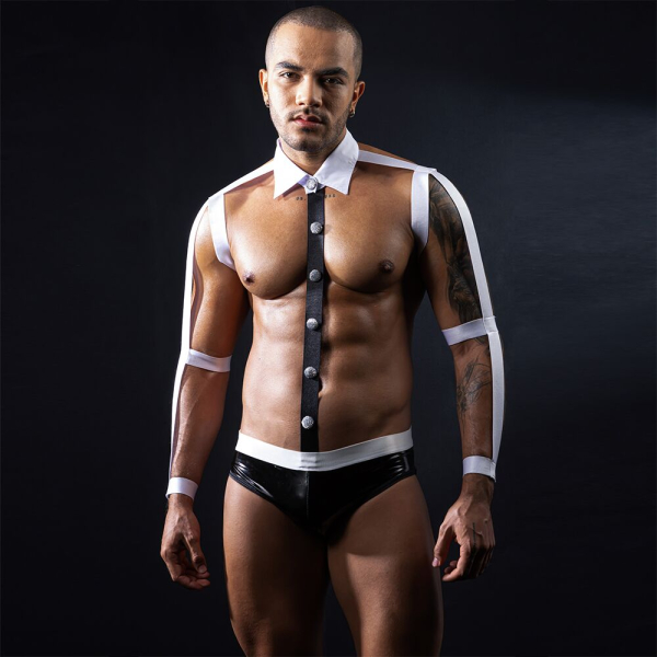 Чоловічий еротичний костюм офіціанта JSY 9139 One Size - фото