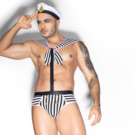 Чоловічий еротичний костюм морячка JSY 9153 One Size - фото