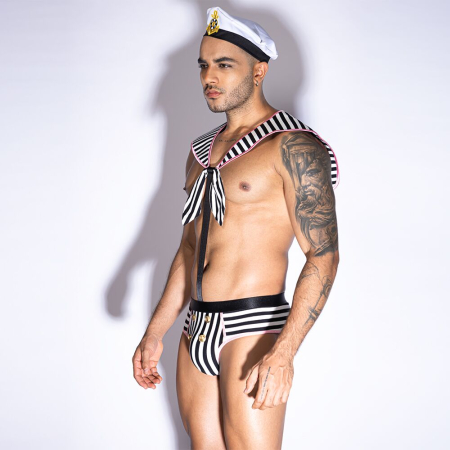 Чоловічий еротичний костюм морячка JSY 9153 One Size - фото №3