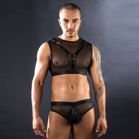 Чоловічий еротичний комплект JSY 9173 One Size - фото