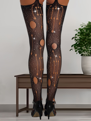 Панчохи JSY WW7021 Black One Size - фото №2