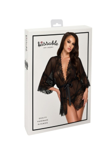Пеньюар Kissable Midnight Kiss Negligee S/M - - фото №9