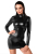 Сукня Noir Handmade F330 Powerwetlook mini dress - L - фото