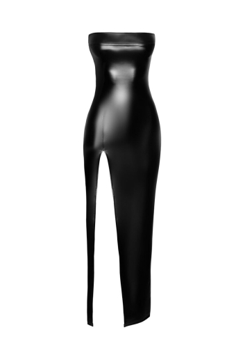 Сукня Noir Handmade F336 Powerwetlook long dress - L - фото №6