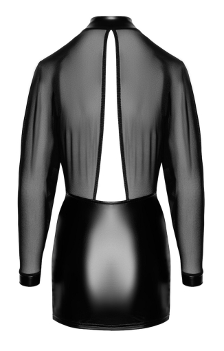 Сукня Noir Handmade F348 Powerwetlook and tulle dress - 4XL - фото №6