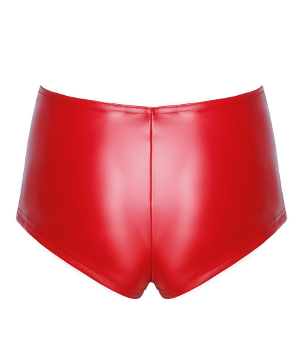 Шорти Noir Handmade F356 Red powerwetlook shorts - XL №7