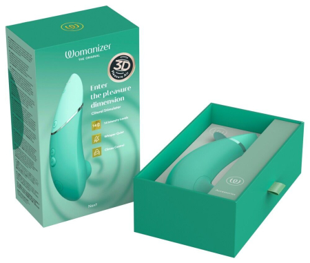 Вакуумний кліторальний стимулятор Womanizer Next Sage - фото №10