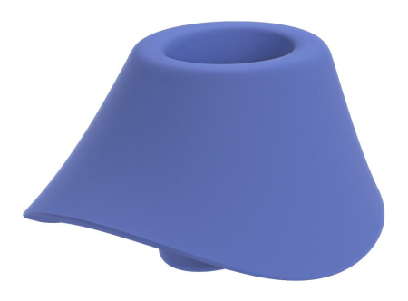 Вакуумний кліторальний стимулятор Womanizer Blend Vibrant Blue - фото №4