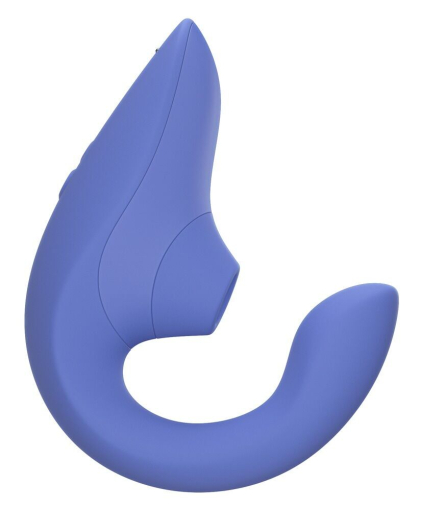 Вакуумний кліторальний стимулятор Womanizer Blend Vibrant Blue - фото №2