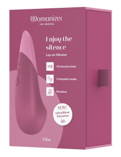 Вібратор Womanizer Vibe Dusky Pink - - фото №9