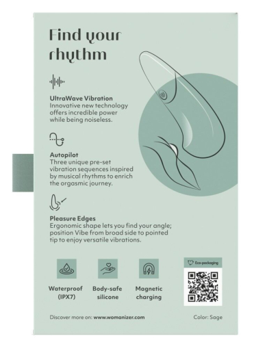 Вібратор Womanizer Vibe Sage №10