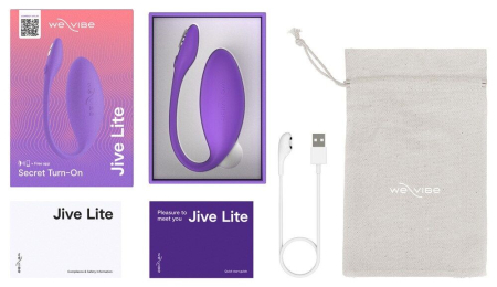 Смарт-віброяйце We-Vibe Jive Lite Purple - фото №9