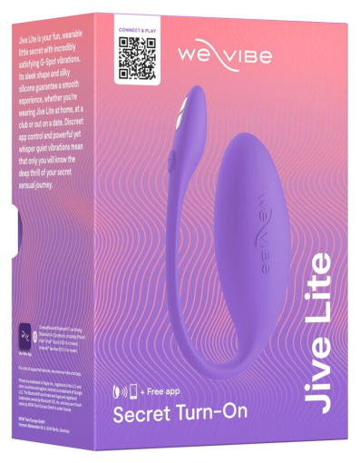 Смарт-віброяйце We-Vibe Jive Lite Purple - фото №11