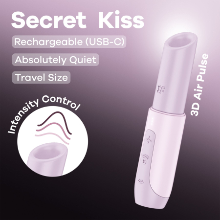 Вакуумний стимулятор Satisfyer Secret Kiss - фото №7