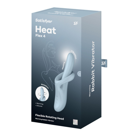 Вібратор Satisfyer Heat Flex 4 Blue - фото №6