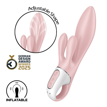 Вібратор Satisfyer Air Pump Bunny 3 - фото