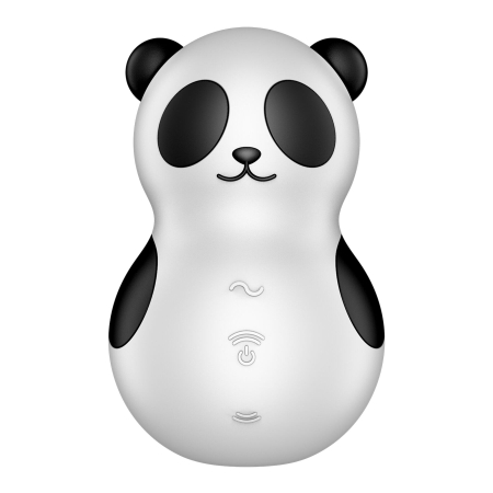 Вакуумний стимулятор з вібрацією Satisfyer Pocket Panda - фото №2
