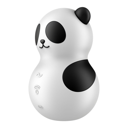 Вакуумний стимулятор з вібрацією Satisfyer Pocket Panda - фото №3