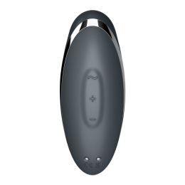 Вібростимулятор-пульсатор Satisfyer Tap & Climax 2 Grey, ефект постукування пальцем - №6