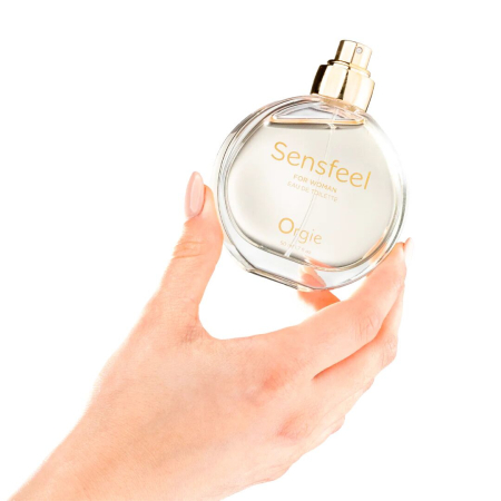 Жіночі парфуми з феромонами Orgie – Sensfeel for Woman (50 мл), квітково-фруктовий аромат - фото №3