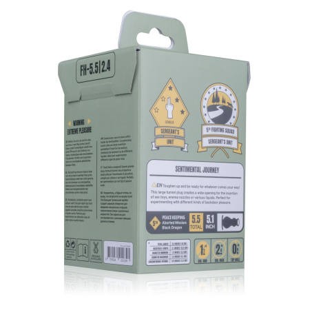 Анальна пробка BUTTR - Foxhole Hollow Butt Plug - фото №7