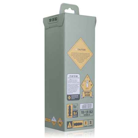 Анальна пробка BUTTR - Tactical III Butt Plug - фото №7