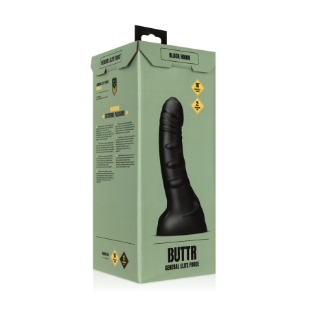 Фалоімітатор BUTTR - Black Hawk Curved Anal Dildo - фото №10