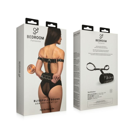 Фіксатор Bedroom Fantasies Blissfully Bound Arm Restraint Set - Black - фото №6