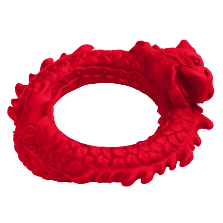 Ерекційне кільце Creature Cocks Rise of the Dragon Silicone Penis Ring - Red - фото №3
