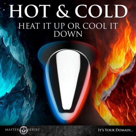 Анальна пробка Master Series Butt Slut Metal & Silicone Butt Plug - Silver №8