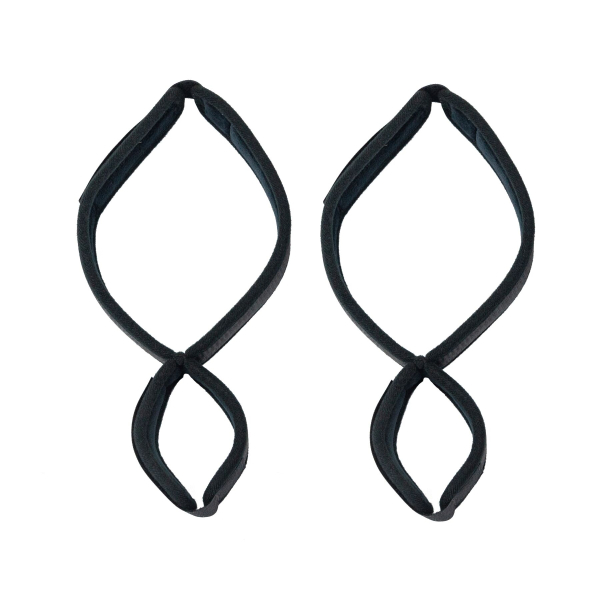 Фіксатори для руки і стегна Punishment - Thigh to Wrist Restraints - Black - фото