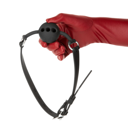 Кляп Punishment - Silicone Ball Gag - Black №4