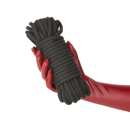 Мотузка для шибарі Punishment - Bondage Rope - Black №3