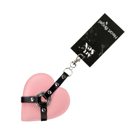 Брелок на карабіні для ключів Art of Heart Angel, Рожевий - фото №3