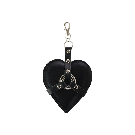 Брелок на карабіні для ключів Art of Heart Angel, Чорний - фото