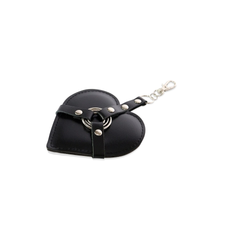 Брелок на карабіні для ключів Art of Heart Angel, Чорний - фото №2