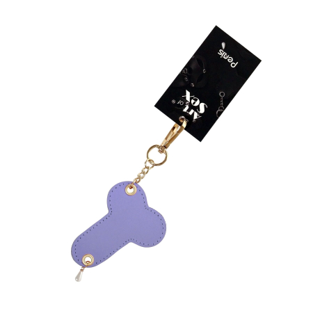 Брелок на карабіні для ключів Art of Fhallus, Лаванда - фото №3