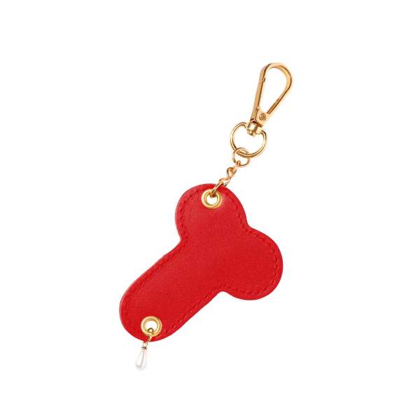 Брелок на карабіні для ключів Art of Fhallus, Червоний - фото