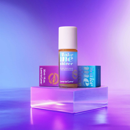 Стимулювальний гель для вуздечки пеніса Love To Love Make Me Shiver 30 мл - фото №2