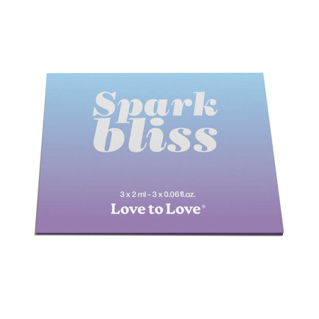 Набір пробників стимуляторів для пар Love To Love Spark Bliss 3 х 2 мл 
