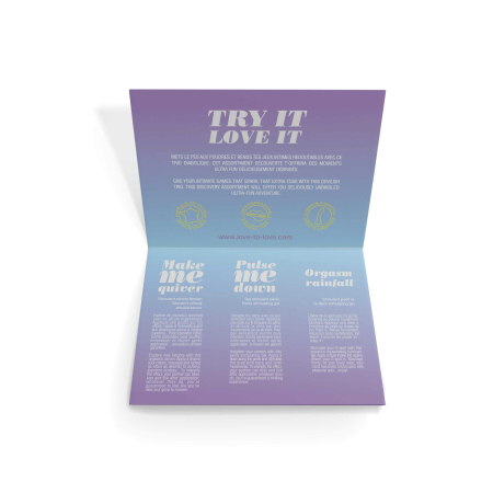 Набір пробників стимуляторів для пар Love To Love Spark Bliss 3 х 2 мл №2