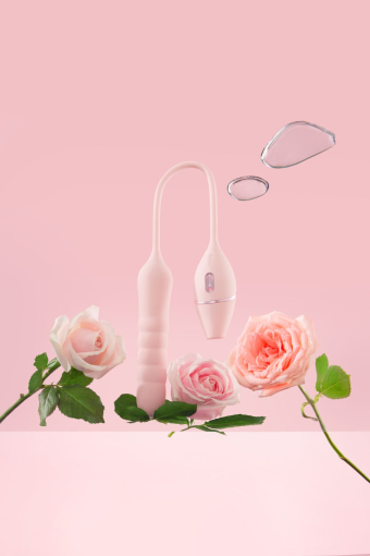 Пульсатор з вакуумним стимулятором KISSTOY Cathy III Pink - фото №9