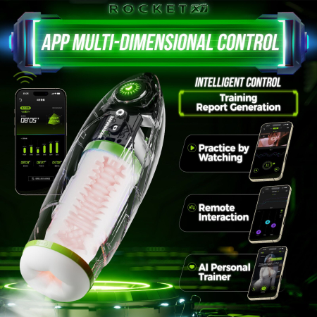 Мастурбатор BANANASOME ROCKET X7 - фото №11